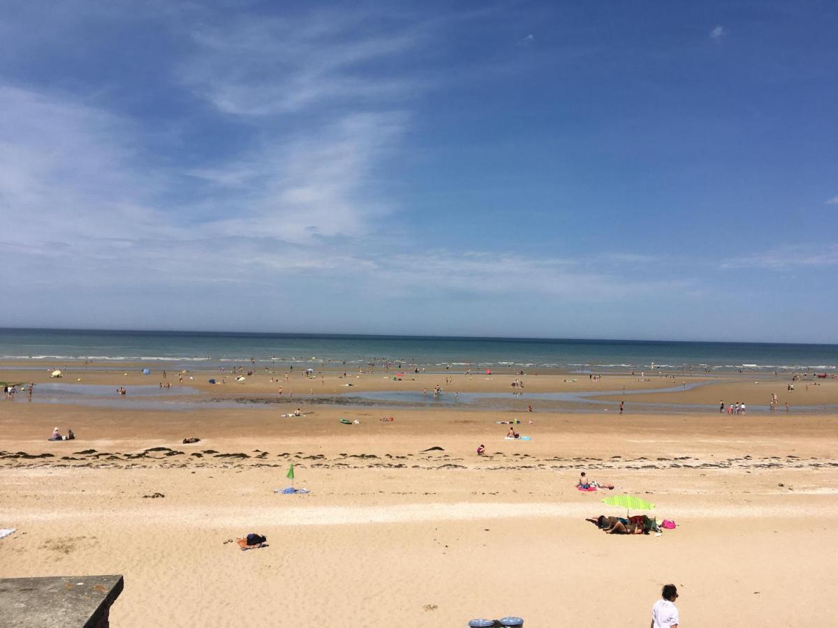 Beau Front De Mer Cosy Acces Direct Plage St Aubin Sur Mer Bernières-sur-Mer Exterior foto